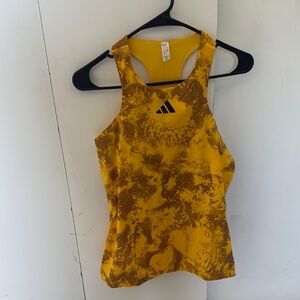 Adidas Women's Yellow Tank Top